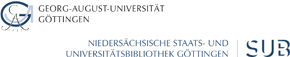 "University of Göttingen and SUB logo
